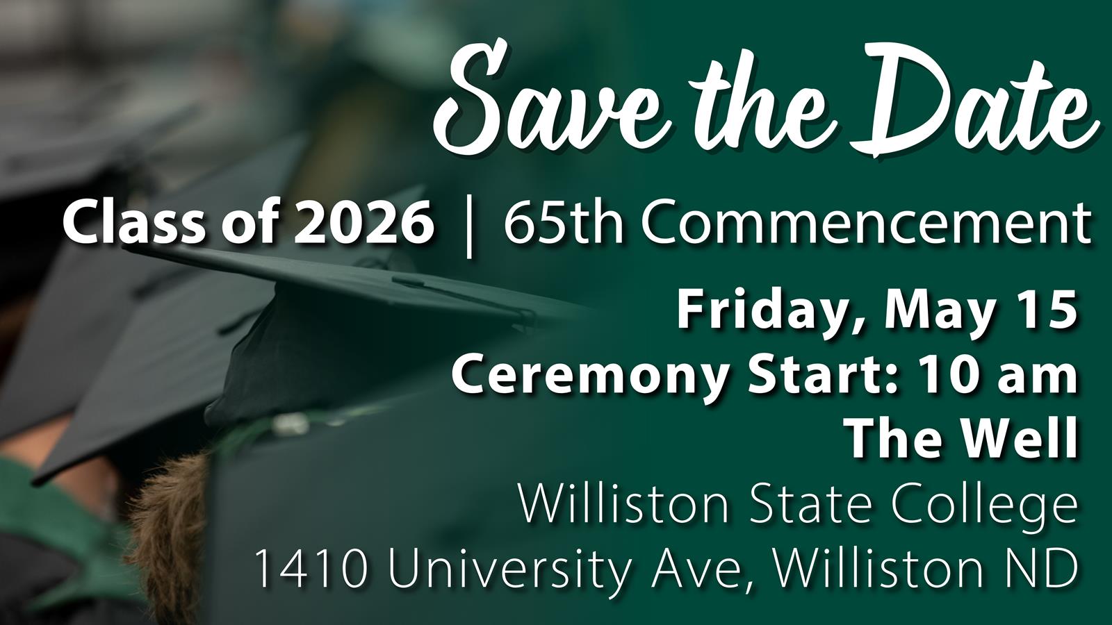 65th Commencement Ceremony Class of 2026 Graduation - image